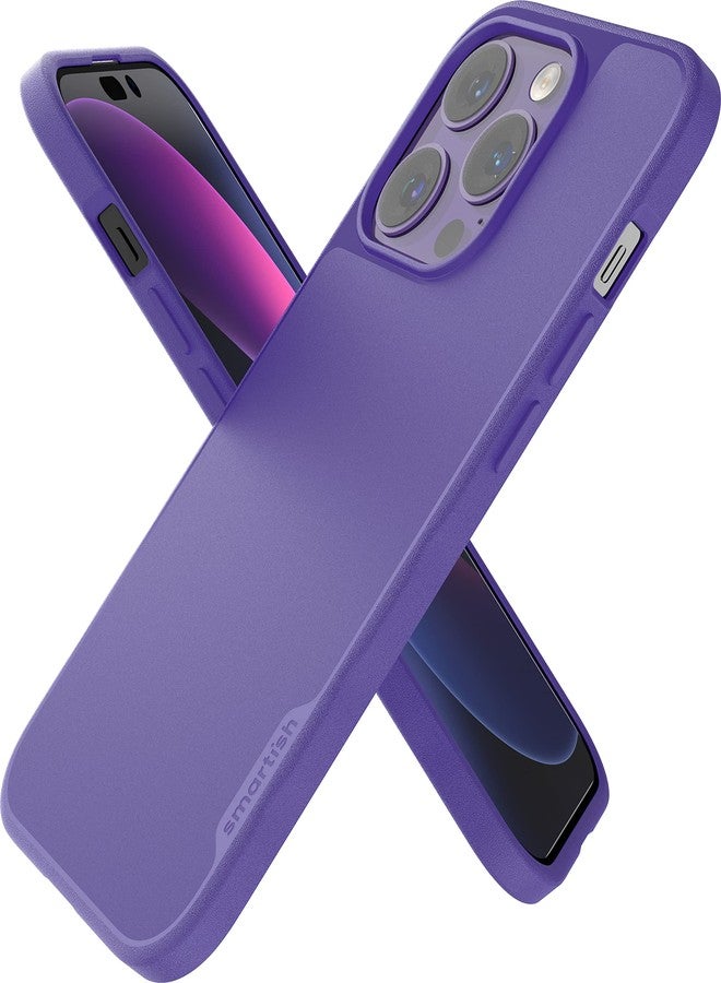 Smartish® iPhone 14 Pro Slim Case - Gripmunk Compatible with MagSafe [Lightweight + Protective] Thin Grip Cover with Microfiber Lining - You're Just Jelly - Image 1